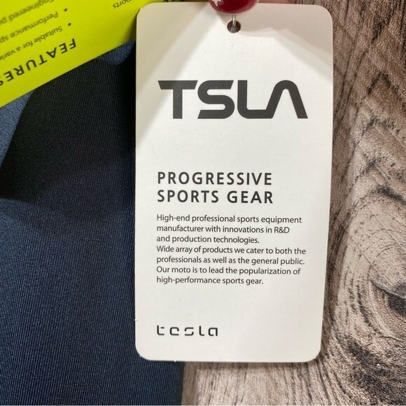 Tesla / TSLA- Boy’s Black Gear Compression Baselayer Pants NWT- Sz. 8 (Small) - Picture 4 of 8